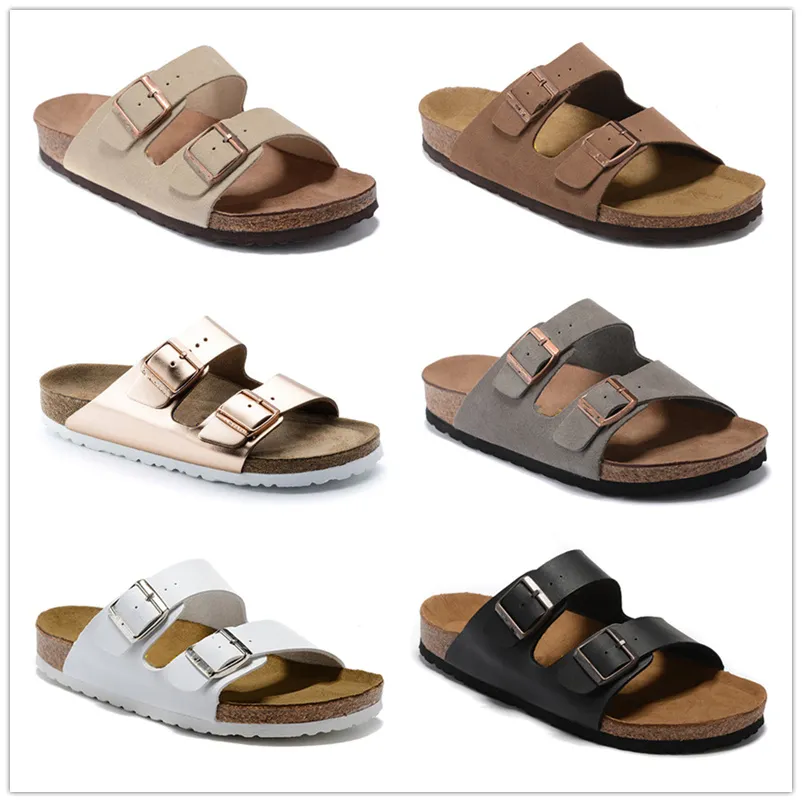 Nowe kapcie korkowe gumowe slajd sandały plażowe męskie letnie klapki klapki kobiety buty przyczynowe mokasyna niebo błękitne chaussures rozmiar US 3.5-16