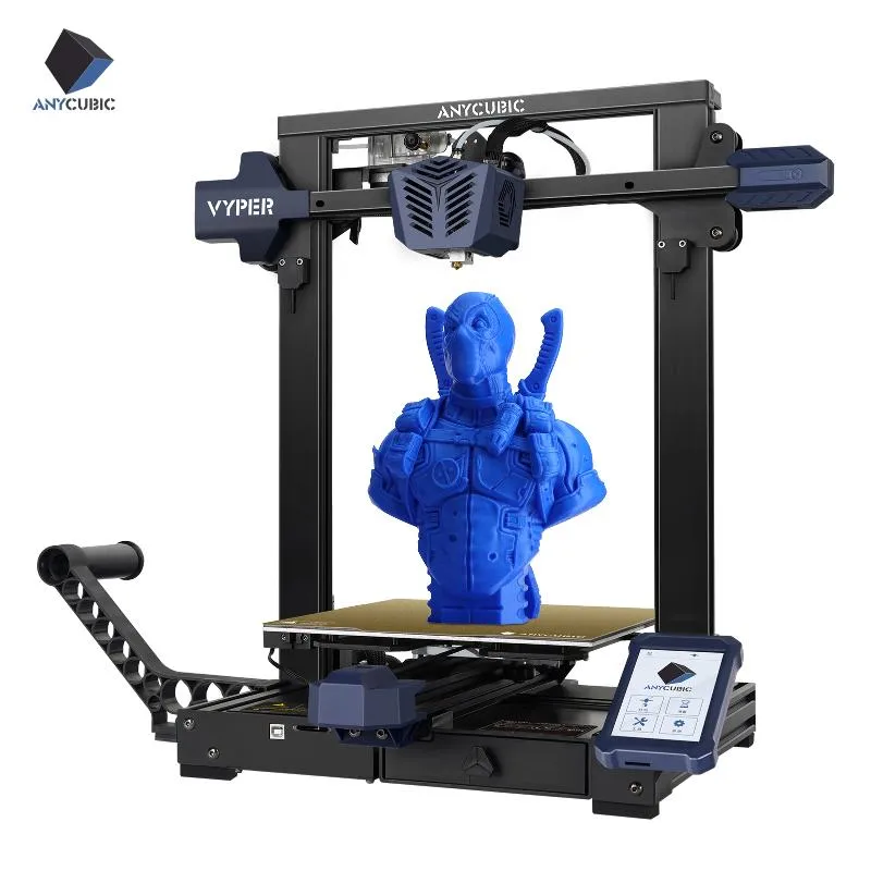 VYPER FDM 3D-printer Merk- Core Auto Leveling Groot afdrukformaat 245 * 260 mm 4,3 inch touchscreen met UIPrinters