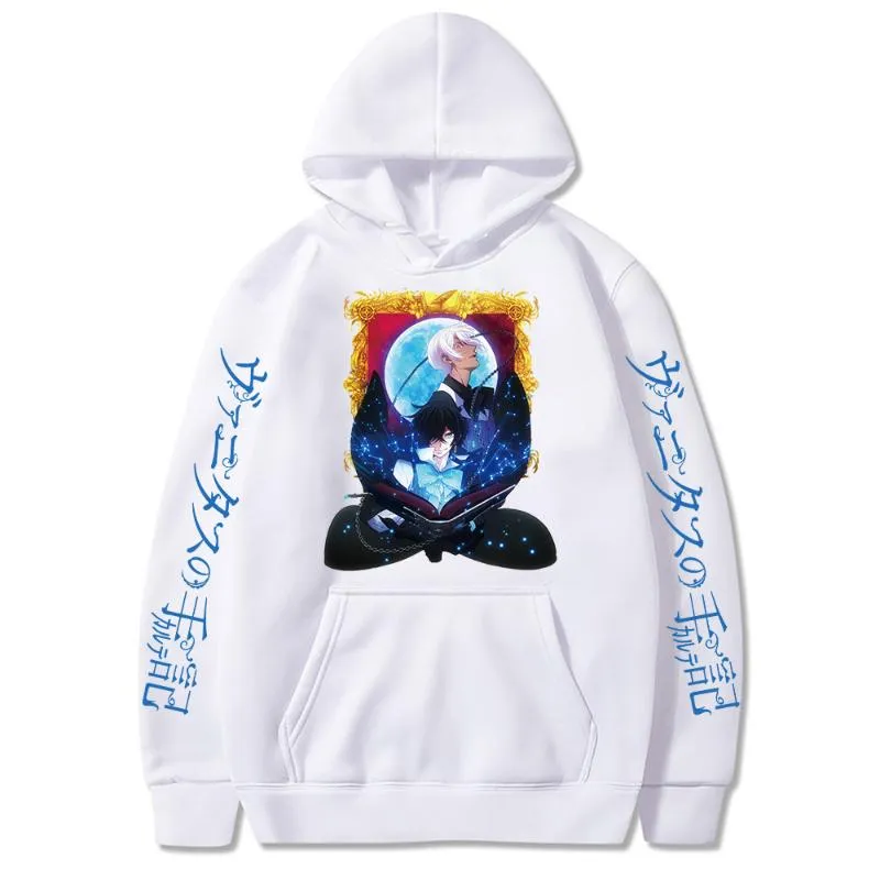 Erkek Hoodies Sweatshirts Vanitas Hoodie komik kıyafetlerinin vaka çalışması Harajukumen'in