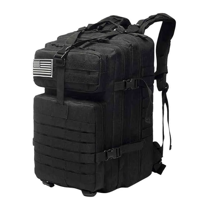 50L Sport Outdoor Tactical Bag Molle Backpack Camping Travel Rucks 50L Daypack Backpacking Trekking Hunting Pack Survival T220801