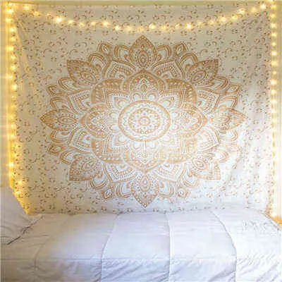 Mandala sheet wall best sale