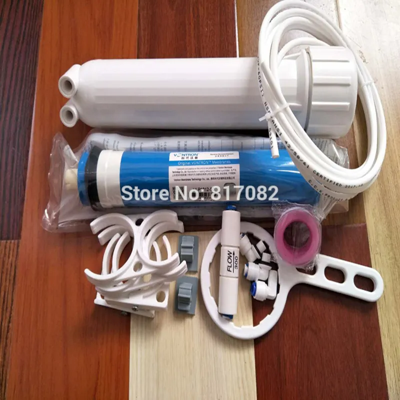 50GPD Vontron Ro Membrane 1812 Housing Reverse Osmosis Water Filter System Parts Rium Y200917