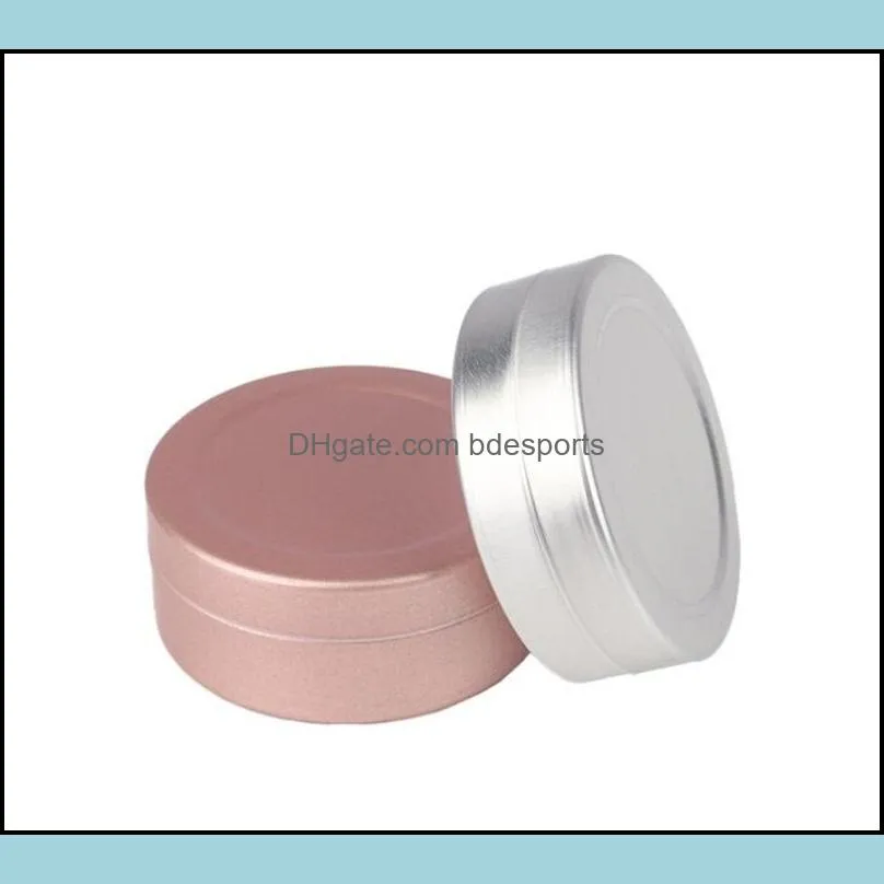 20g Aluminum Jar Box Container Cosmetics Packing Bottle Eye Shadow Ointment Pill Box Portable 2Colors HHA1707 59 J2