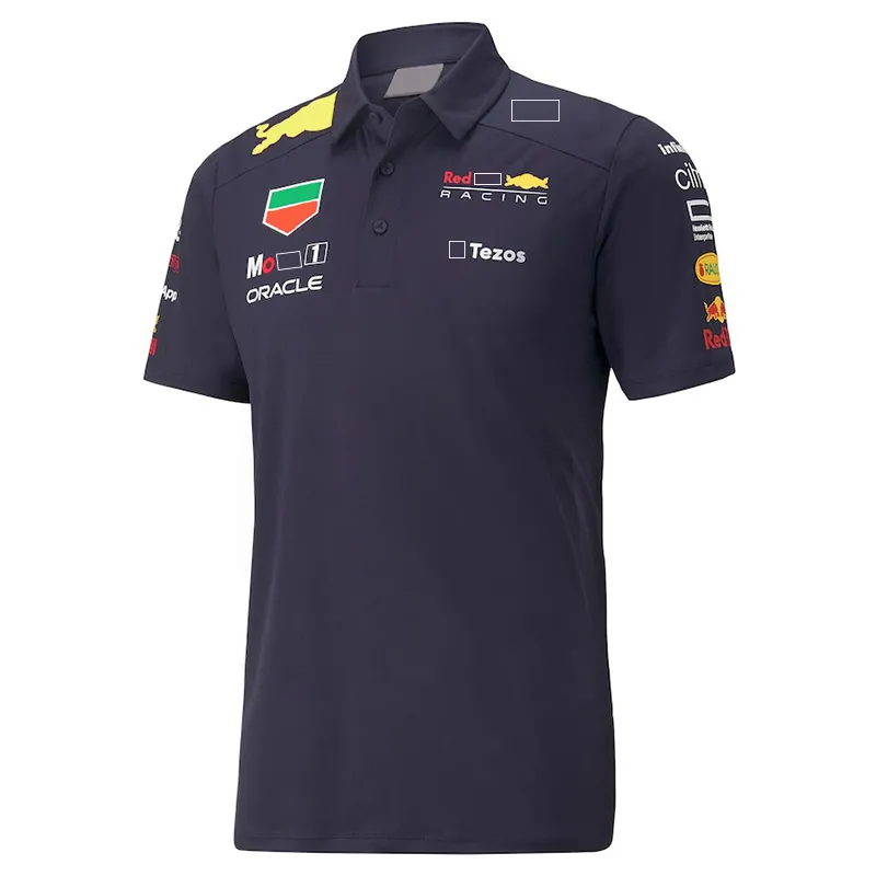 New RB F1 T-shirt Apparel Formula 1 Fans Extreme Sports Fans Breathable f1 Clothing Top Oversized Short Sleeve Custom172N