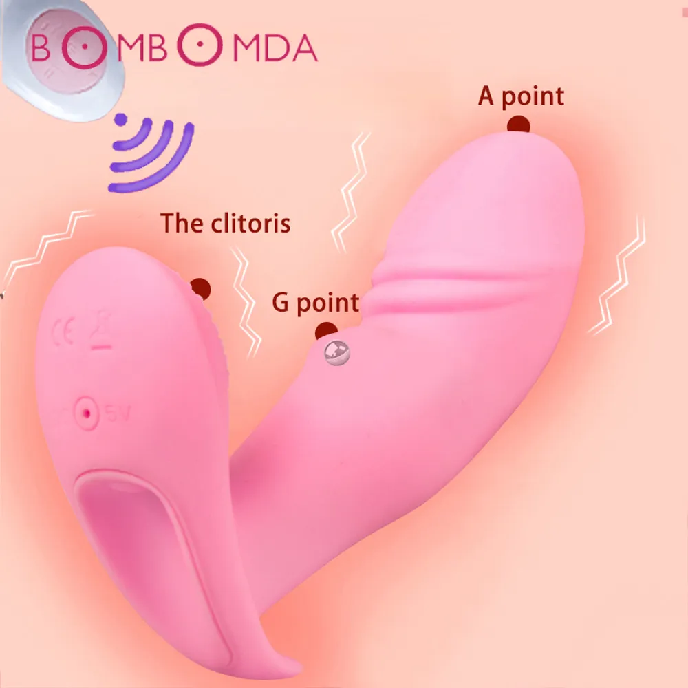 Giocattolo sexy del vibratore di scossa del vibratore per la vagina del punto G senza fili a distanza del masturbatore della donna stimola i giocattoli indossabili per le coppie