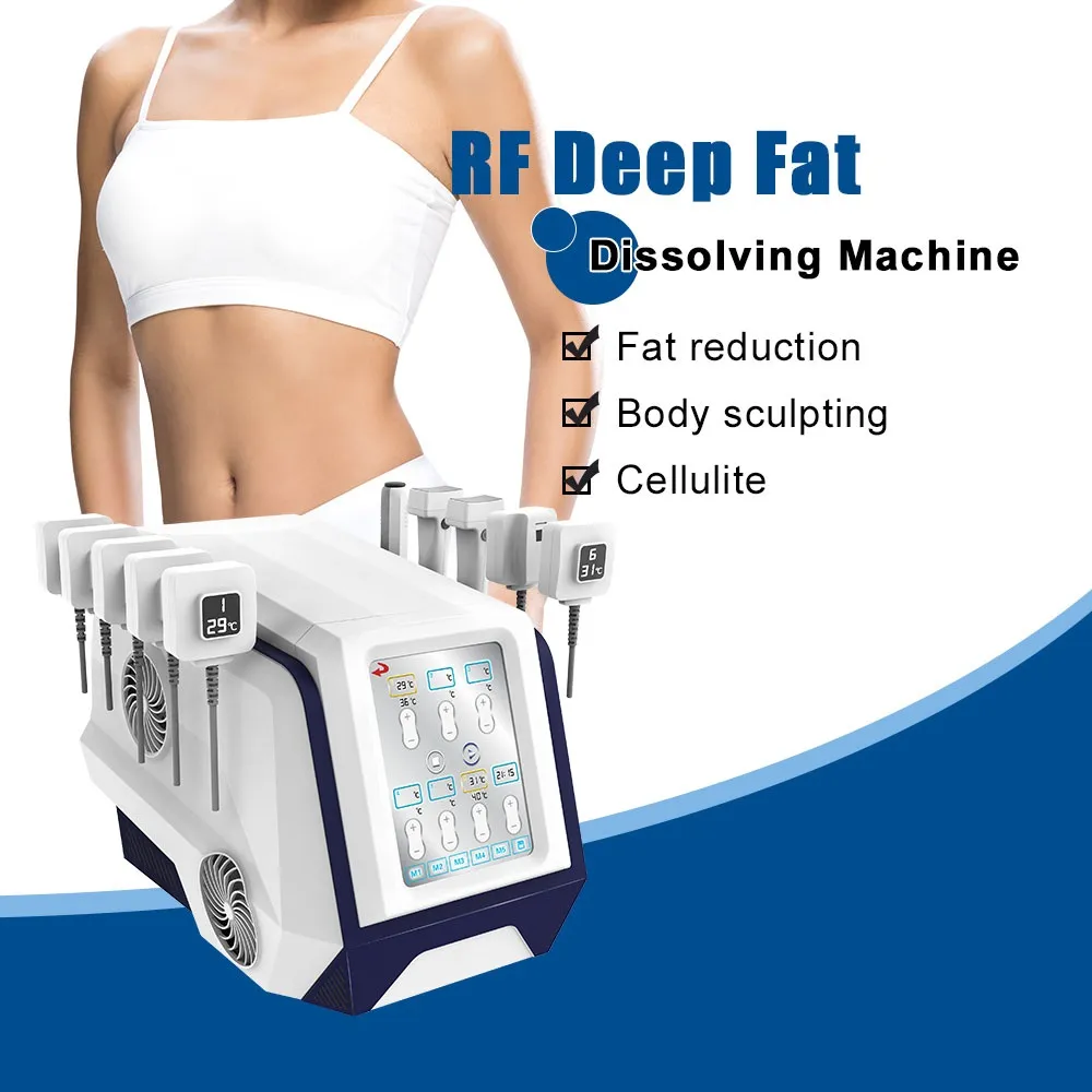 Popular Body Sculpting deep heating Fat Loss Slimming Machine RF skin tightening hot sculpt equipment improving the overall contour of the face and jawline