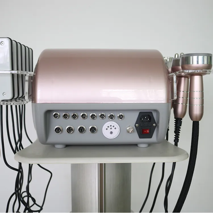 New Arrival Body Slimming S Shape Cavitation Machine 6 In 1 30k 80k Ultrasonic Cavitation Slimming Machine