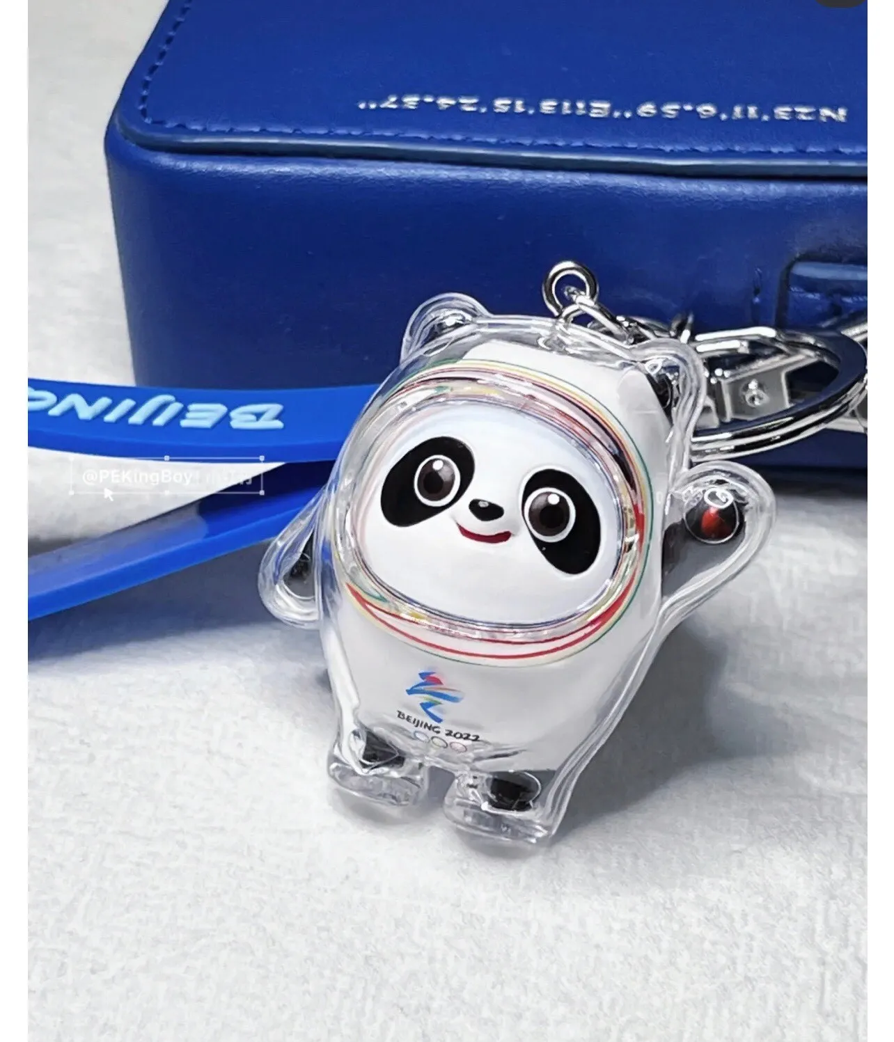 Cute Bingdundun key chain high-quality bag hanging earphone shell accessories