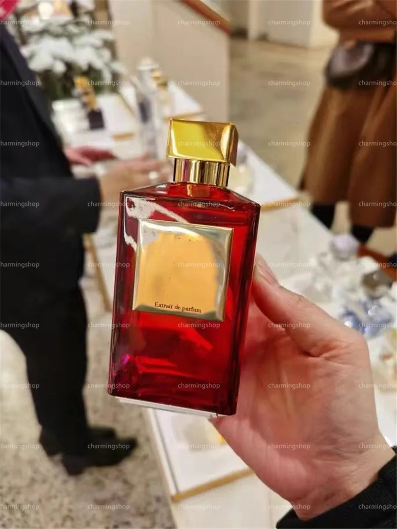 En kaliteli parfüm 200ml ekstrait eau de parfum paris marka çiçek kokusu adam kadın kadın kolonya sprey unisex uzun süreli koku koku parfümleri hızlı teslimat