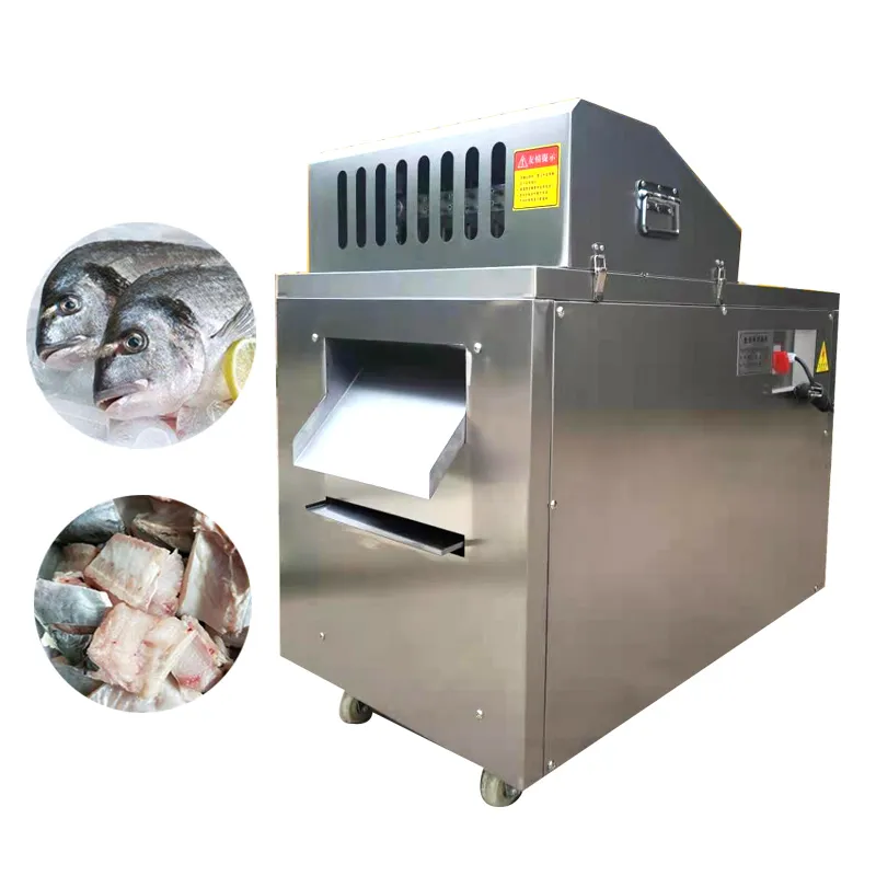 Commercial Automatic Meat Skeleton Small Dicer For Frozen Beef, Chicken