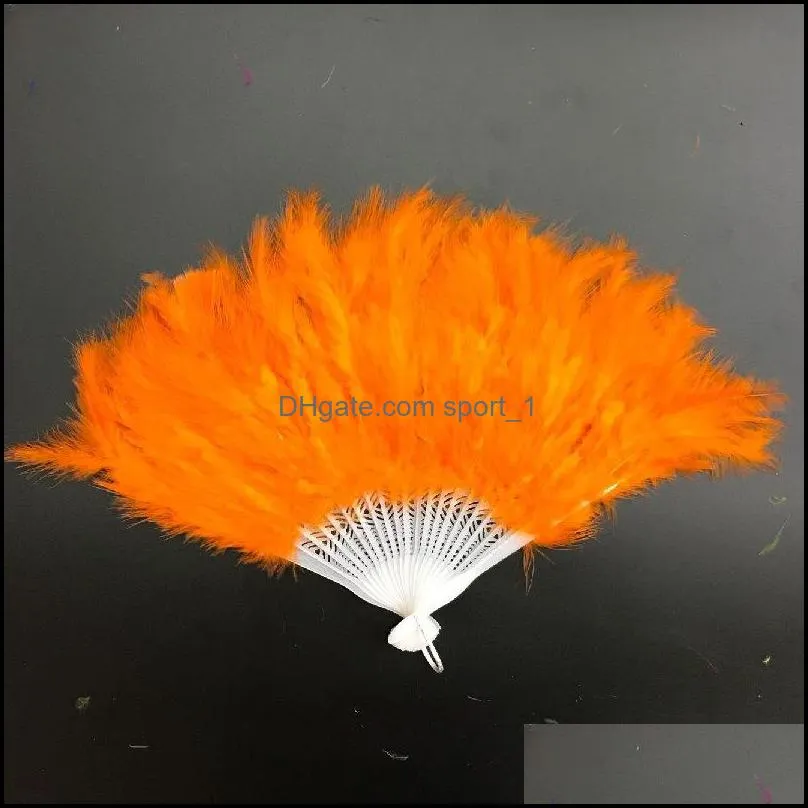beautiful feather fan for dance props wedding hand fancy dress costume festival carnival accessories stage costume prop supplies