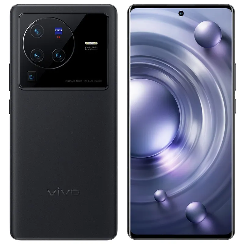 원래 Vivo X80 Pro 5G 휴대 전화 12GB RAM 256GB 512GB ROM SNAPDRAGOE 8 GEN 1 50.0MP NFC IP68 Android 6.78 "AMOLED E5 곡면 화면 지문 ID 얼굴 스마트 핸드폰