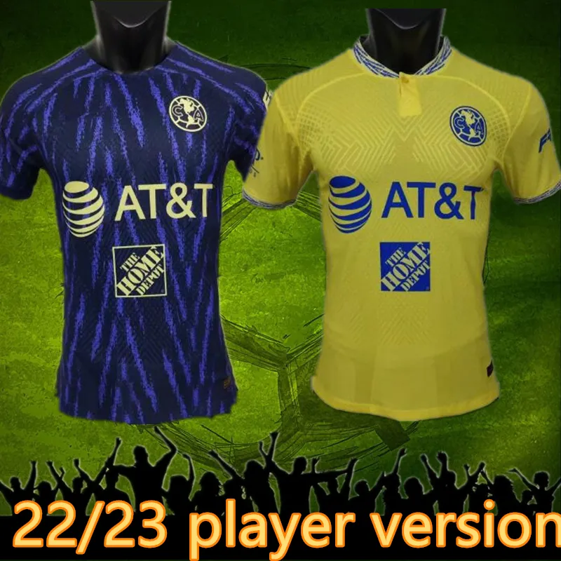 2023 Player version Club America Soccer Jerseys F. VINAS HENRY nouveau maillot Liga MX RODRIGUEZ America GIOVANI Football Shirt