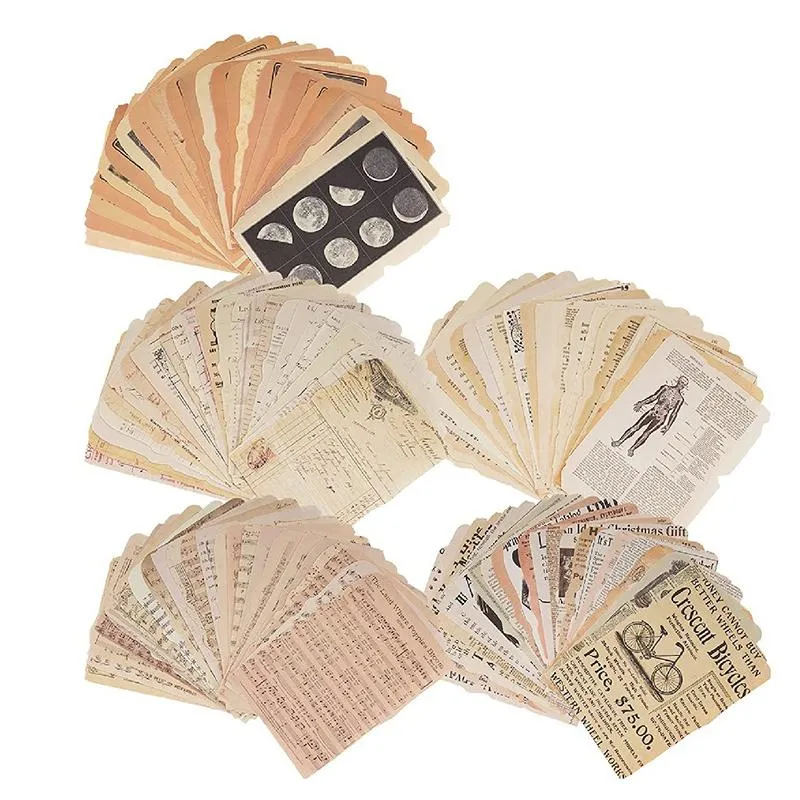 Wholesale Vintage Scrapbooking Kit 125 Sheets Of Aesthetic Scrap Paper  Notepad For Junk Journal Planners And Crafts From Baguoo, $17.62
