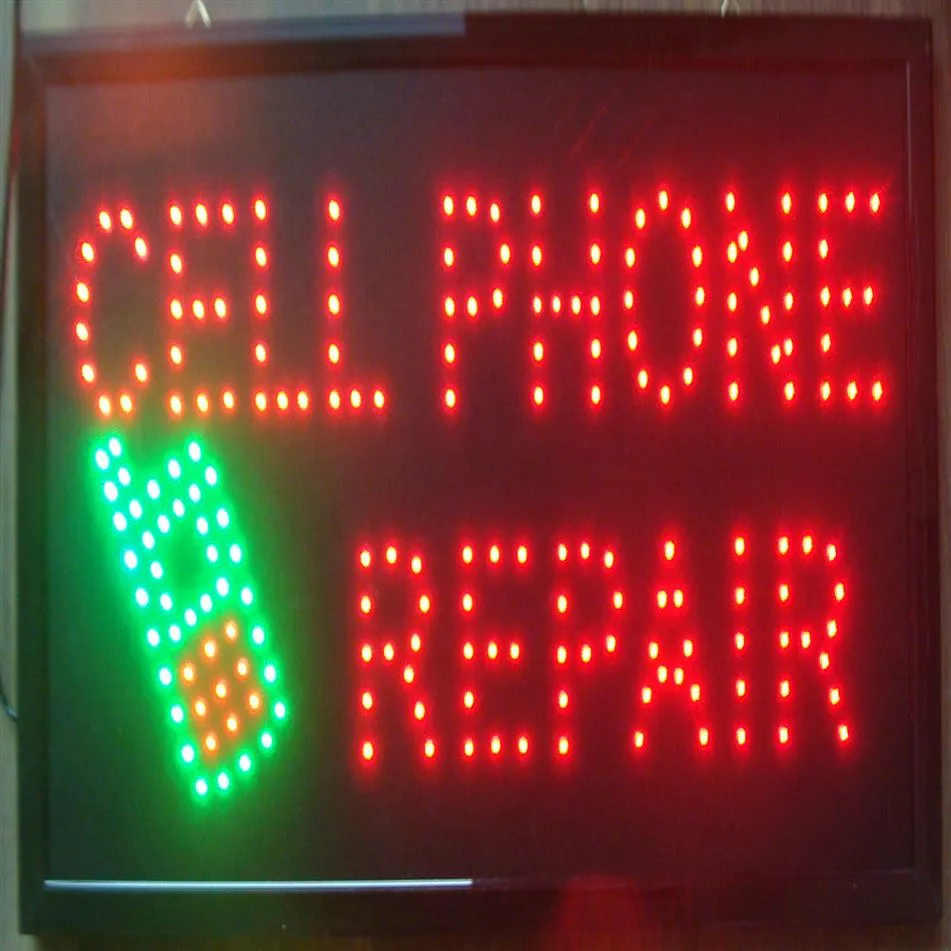 Ultra Bright Led Neon Sign Cell Phone Repair Animated Neon Cell Phone
