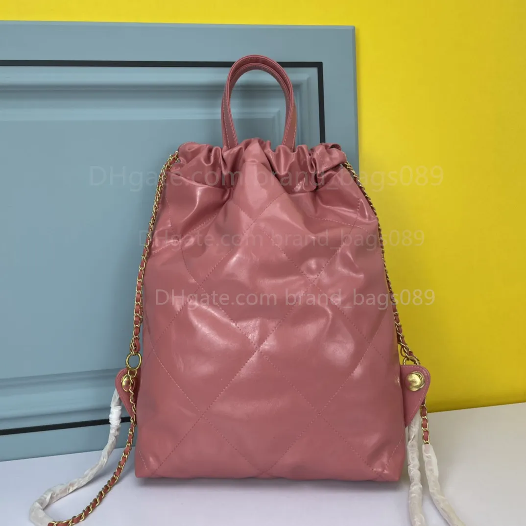 卸売7a 22S最新バッグ女性オイルワックスレザーバックパックトートバッグラグジュアリーデザイナーショッピングバッグ