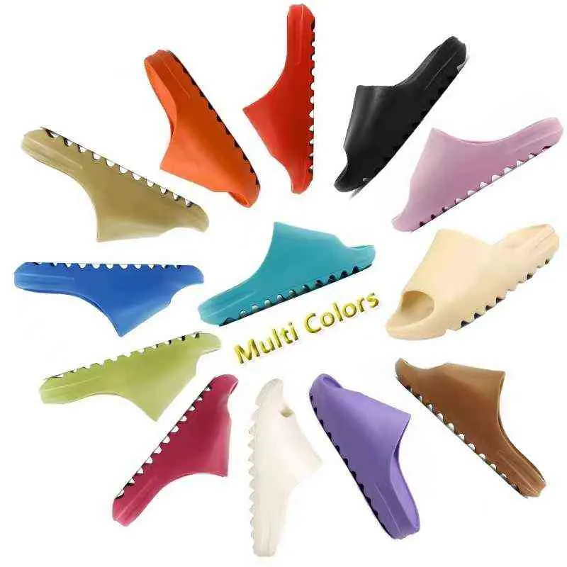 Women Slippers Men Slippers Indoor EVA High Soft Bottom Sandals Trend Slides Light Beach Shoes Home Big Size 35-46 G220526