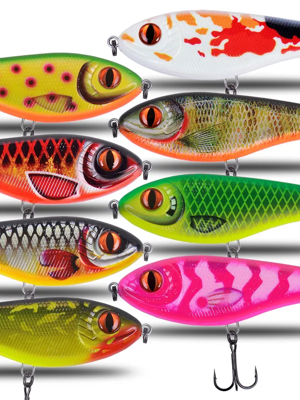 CF Lure Slow Sinking Jerkbait 150mm76g 170mm135g Fishing Lures Musky Pike  Slider Bass 2206249299707 From Tvfe, $20.94