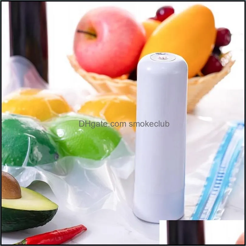 Portable USB Recharge Food Savers Vacuum Sealer Automatic Commercial Household Vacuum Sealers Packaging Machine Include RRD13144