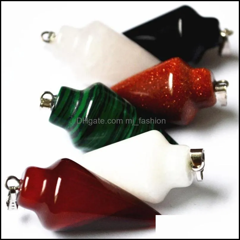 natural stone pendants for necklaces onyx arrow pendants necklace for jewelry making