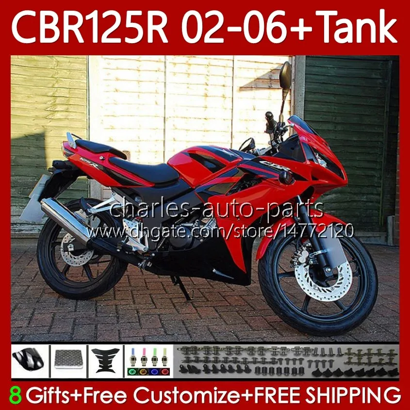 Cbr125rr Carene Honda Cbr 125 R 2004 Cbr 250r Fairings Body And