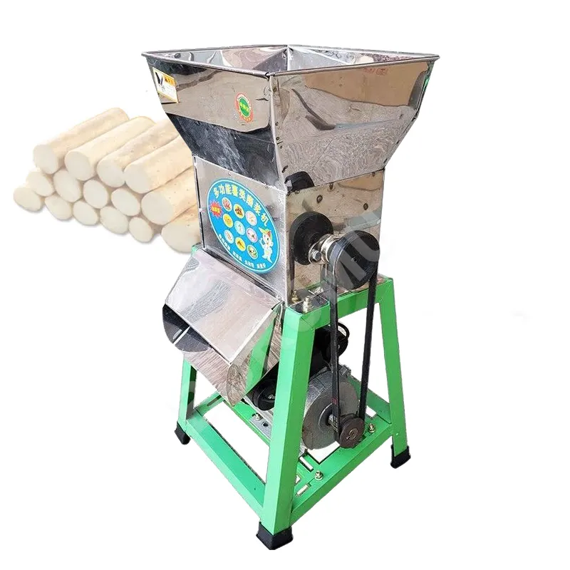 800kg/H Commercial Starch Machine Potato Yam Lotus Root Crusher Kudzuvine Root Flour Mill Maker
