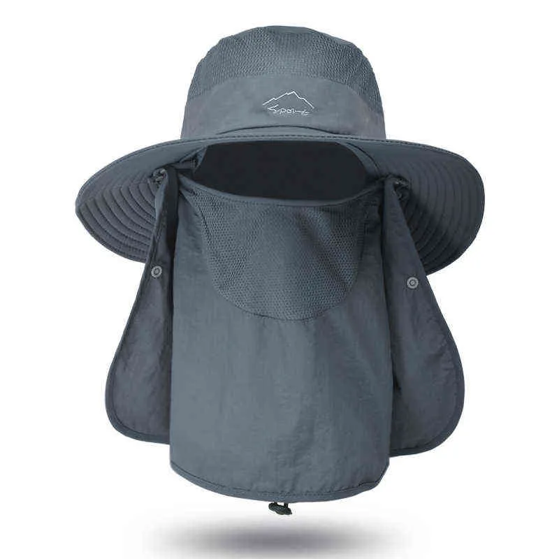 Fishing Sun Hats UV Protection Outdoor Sunshade Fisherman