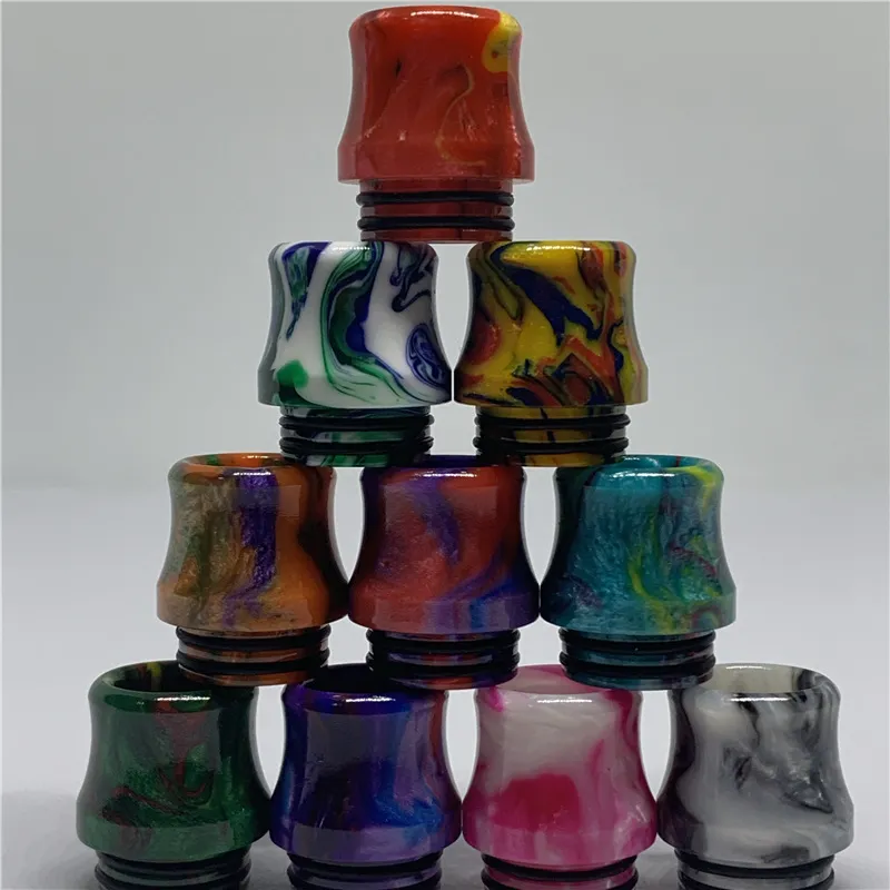 810 Mimi Epoxyhars Drip Tips Coloful Vape Dripper Tip Voor TFV8 TFV12 Big Baby Tank Snoep Pakket