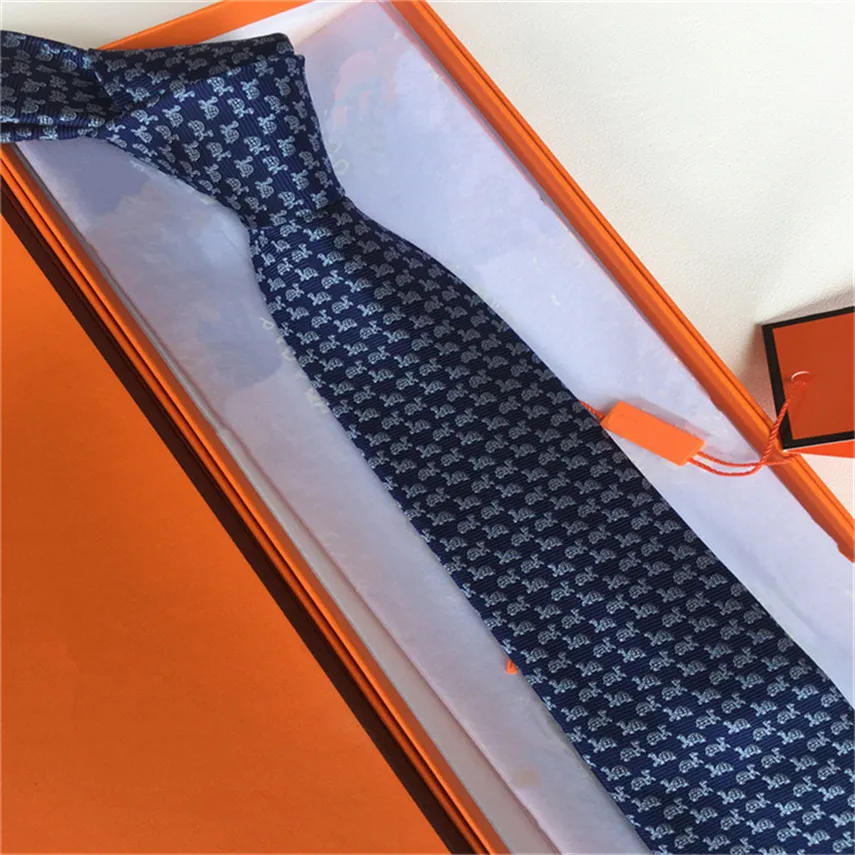 Markenmännchen Krawatte Mode Fliege Brand Markengarnfärbungsbindungen Retro Brand Krawatte Herrenparty Casual Neck Krawatten Box