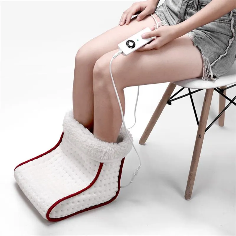 Mattor Electric Foot Warmer Heater USB Laddning Kraftbesparande Varmt omslag Fötter Värmplatta för hem sovrum sovande Storbritannien/USA/EU PlugCarpets