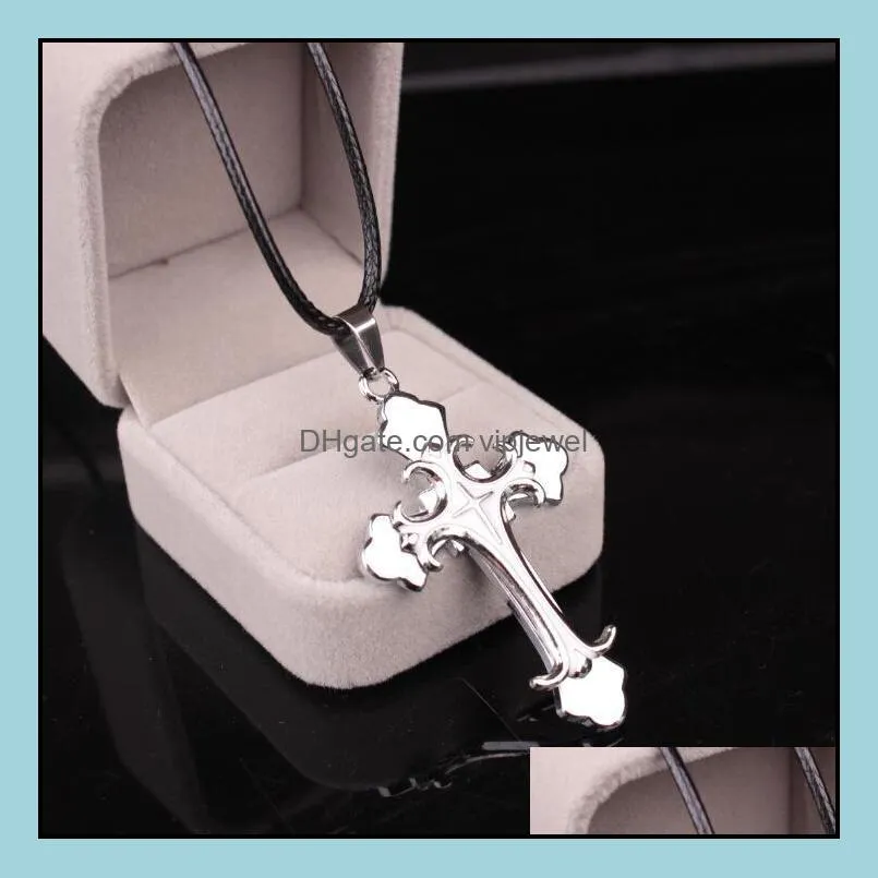 Подвесные ожерелья Дополнительные подвески для ювелирных украшений Оптовое кожаное ожерелье Vipjewel Drop 2021 Vipjewel dhk0y