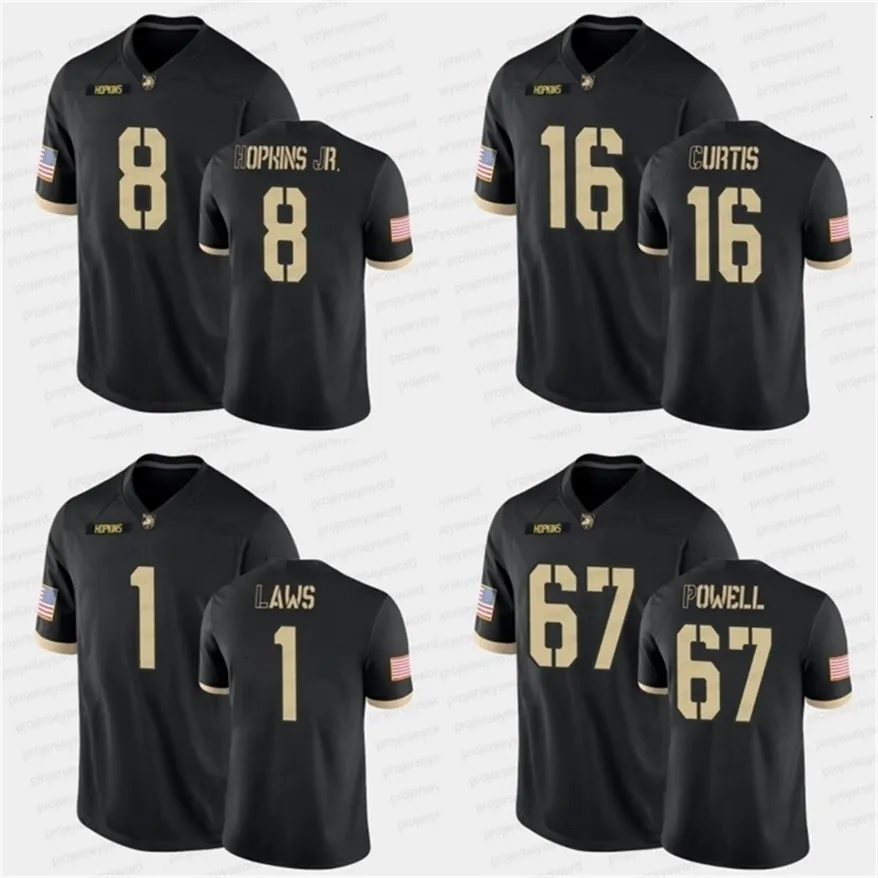 MMIT88 Army Black Knights Jersey College voetbalshirts Dean Powell Anthony Adkins Tyrell Robinson Delshawn Traylor Cade Ballard Alijah Curtis