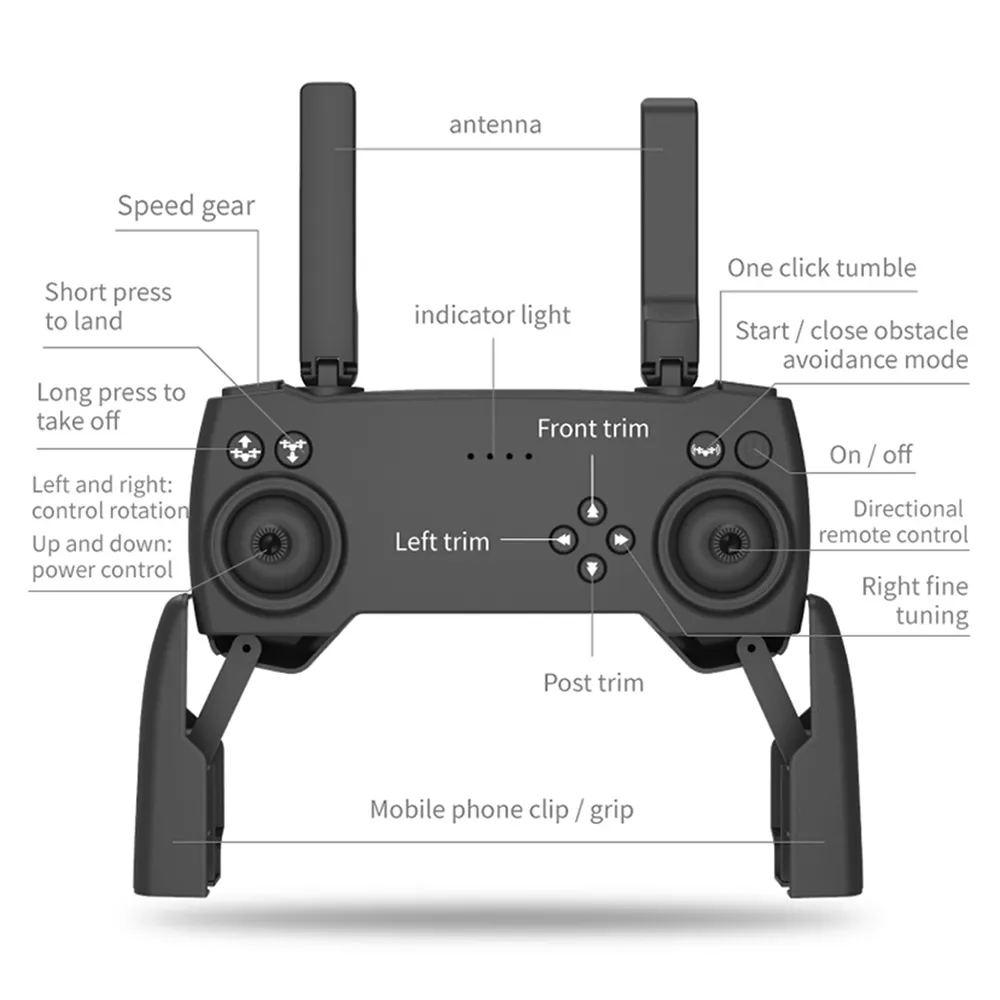Lowest Price On Sale Gift Sets P5 Drone 4K Dual Camera Professional Aerial Photography Infrared 