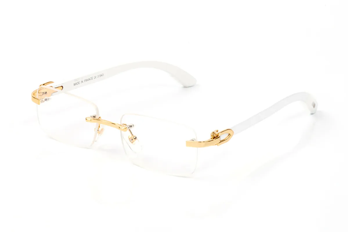 Gafas De Sol Cuadradas Sin Borde Para Hombres Mujeres Marcos De