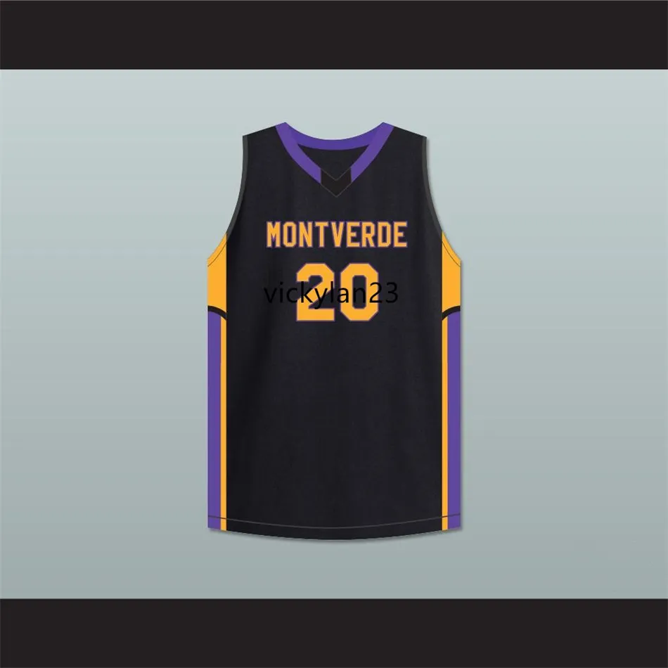 Maillot Ben Simmons 20 Montverde Academy Eagles Maillot de basket noir