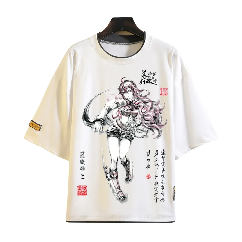 メンズ Tシャツアニメ無職転生無職転生コスプレ Tシャツ男性女性 Tシャツ夏半袖 Tシャツトップスメンズ