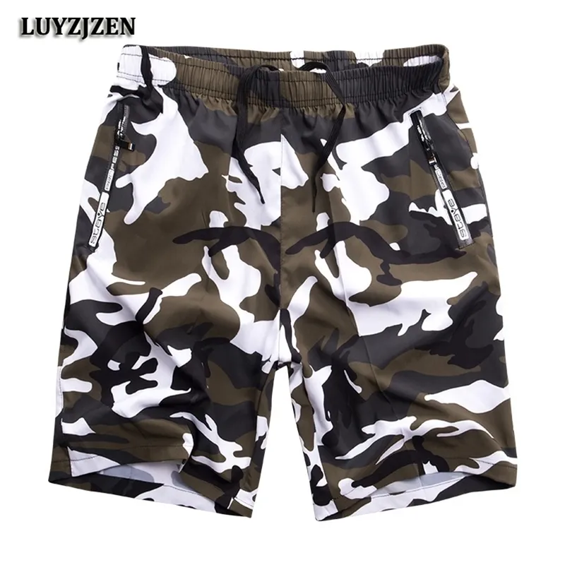 Sommer Großhandel Herren Board Shorts Quick Dry Strand Shorts Bermudas Masculina Camouflage Männer Boardshorts Big Plus Größe 8XL K183 210322