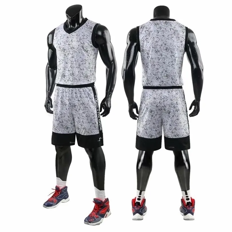 Men Basketball Jerseys Pak Sport Clothing Throwback Jerseys Mens Dames Basketball Shorts Training Uniforms Kit Tracksuit T200610