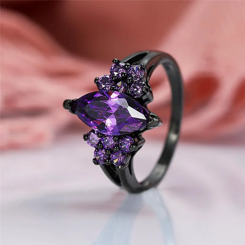 Gold ring with purple stone : r/jewelry