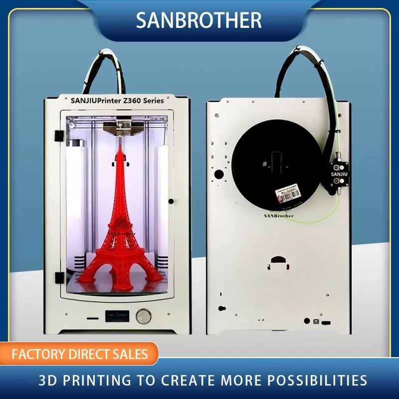 Printers SANJIUPrinter3 Z360 3D Printer Est 2022 DIY KIT For UM2 Extended Auto Leveling Include All Parts.Printers