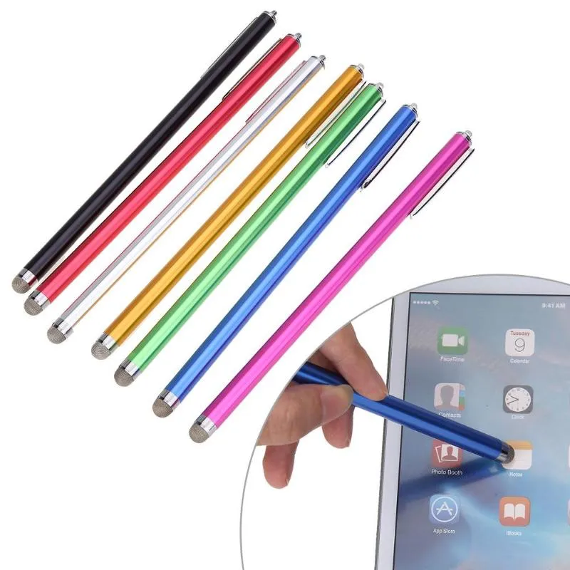 Fiber Stylus Pen Capacitive Touch Screen Mesh Pen For Iphone XR XS 8 7