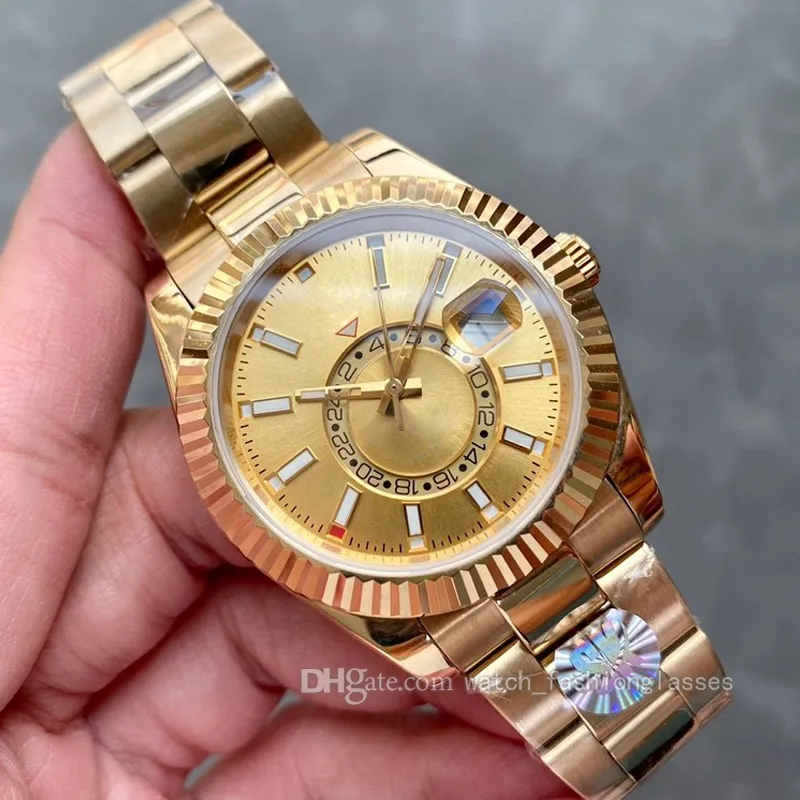 Orologi di lusso di design da uomo Orologi da polso da uomo Automatici Moda donna 41mm Oro automatico meccanico Orologio da donna Log Acciaio inossidabile 904L Resistente all'acqua