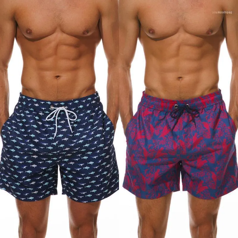 Calças de banho masculino swimwear Surf esportes rápidos shorts de praia de Bermudas bandejas board pants1