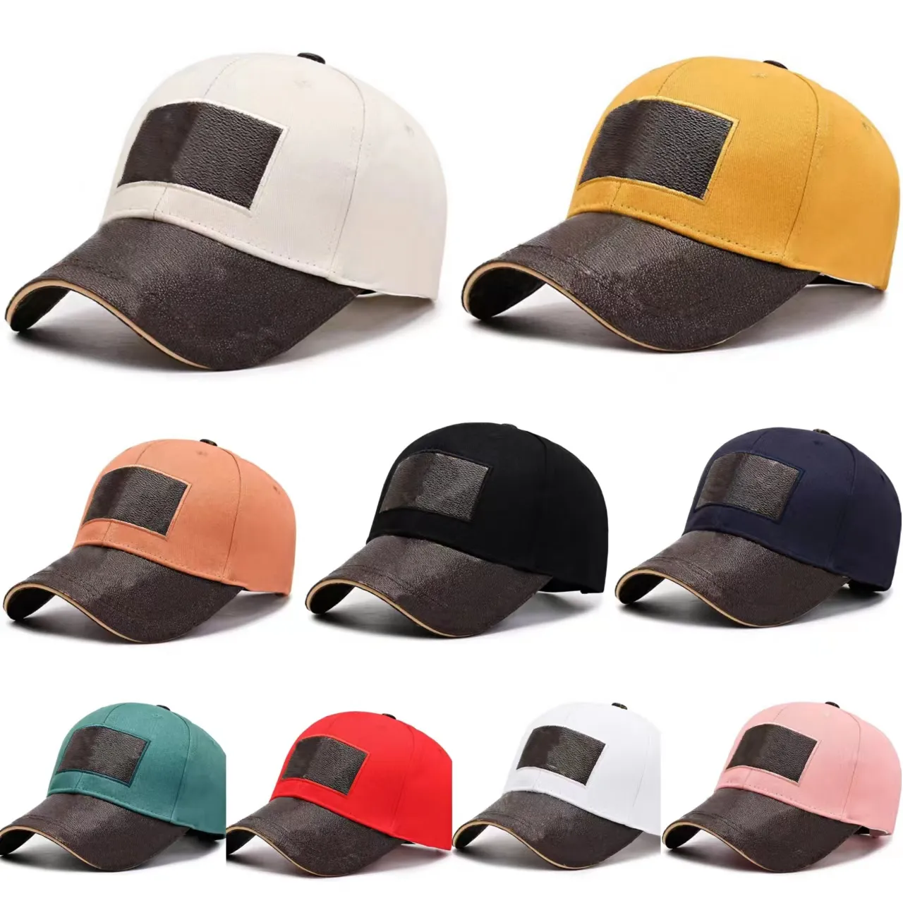 Mode Männer Frauen Casquette Baseball Cap Designer L Brief Caps Hüte Herren Sonnenhut Outdoor Golf Cap Einstellbar