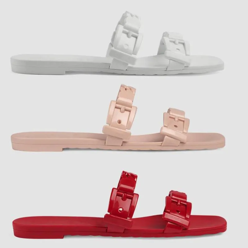 Designer rubber store flip flops