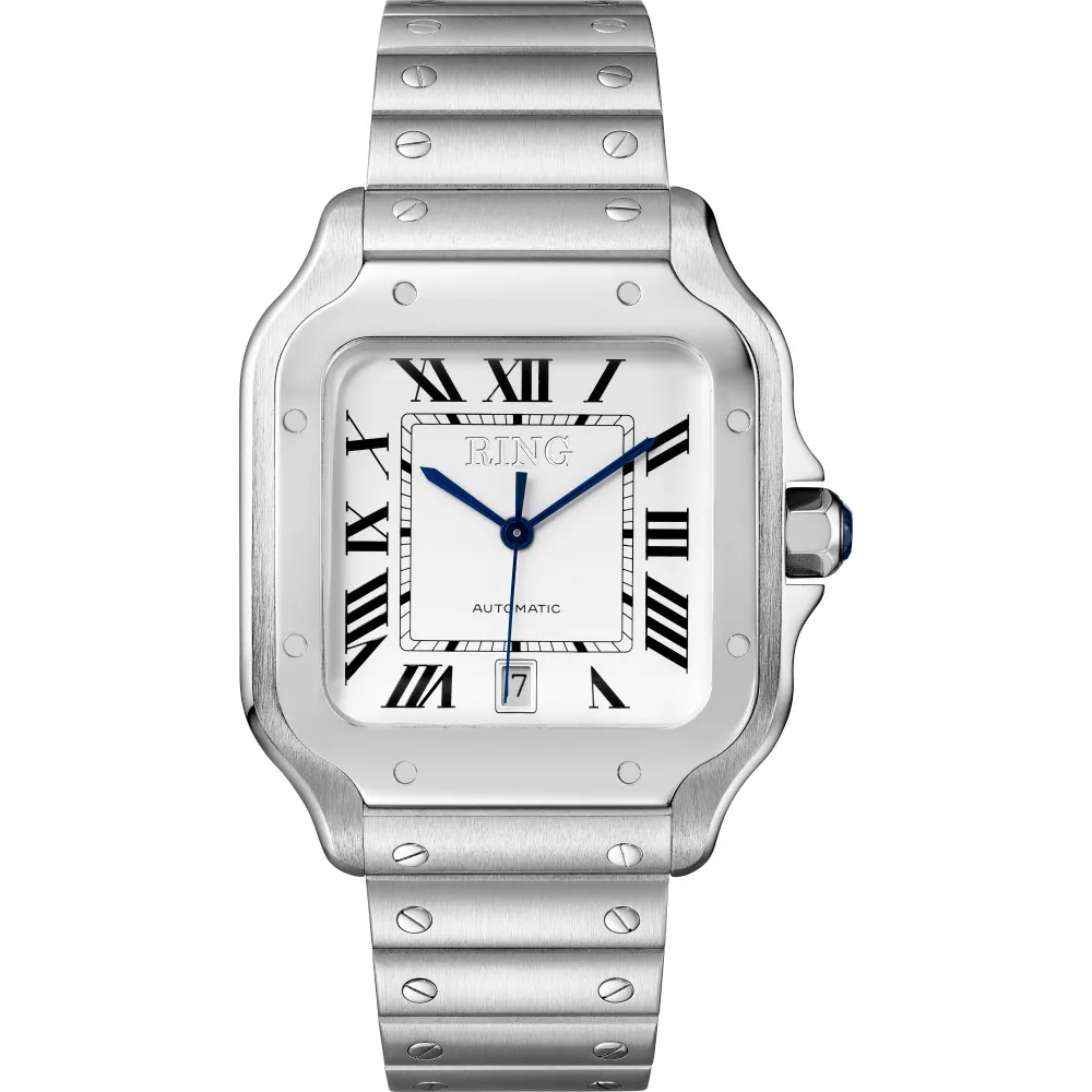 AAA mode herenhorloge sportstijl automatisch mechanisch uurwerk 361l fijne stalen kastband prachtige uitstraling geschikt voor het geven van geschenken