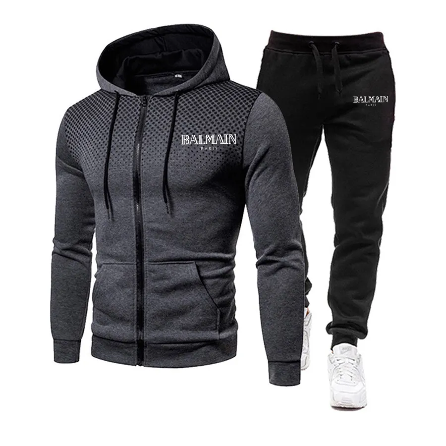 Chándal Para Hombre, Traje Informal Para Hombre, Ropa Deportiva De Lana,  Traje Para Correr, Otoño E Invierno 2022, Nuevo De 20,77 €