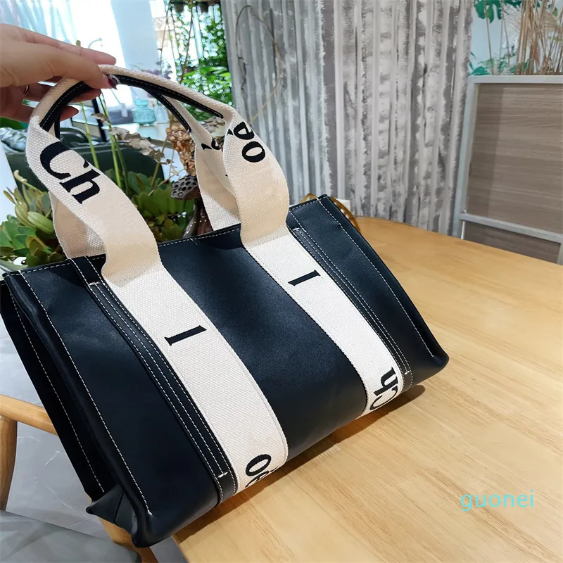 2022 Women handbags Rive Gauche Tote Bag shopping bag handbag high quality fashion linen Large Beach bags luxury designer