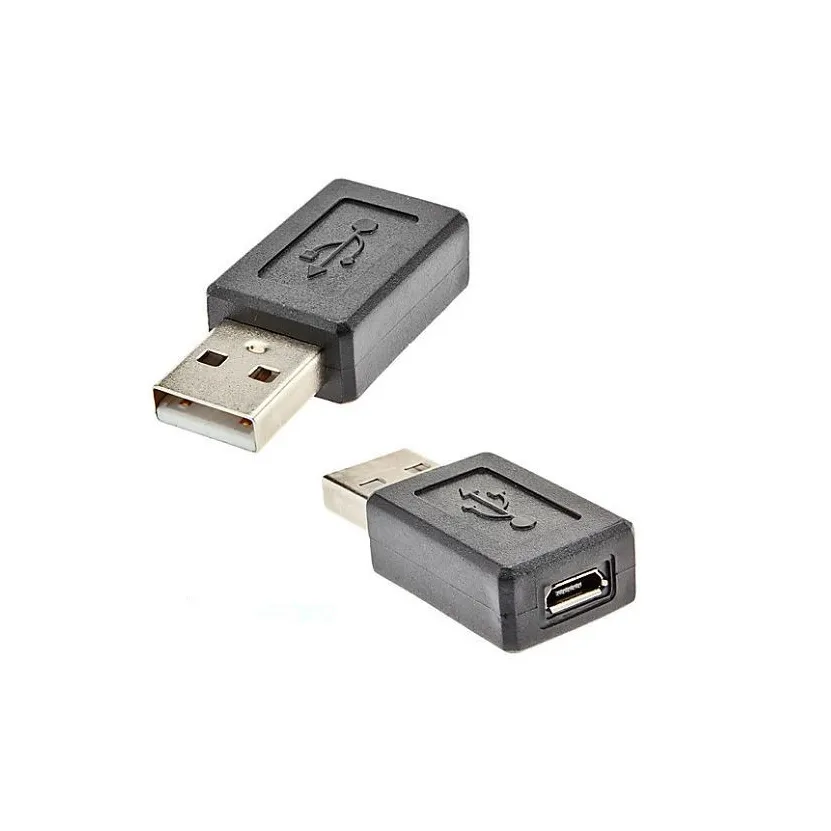 2Pack USB Mężczyzna do mikro USB Adapter OTG dla tabletek telefony komórkowe