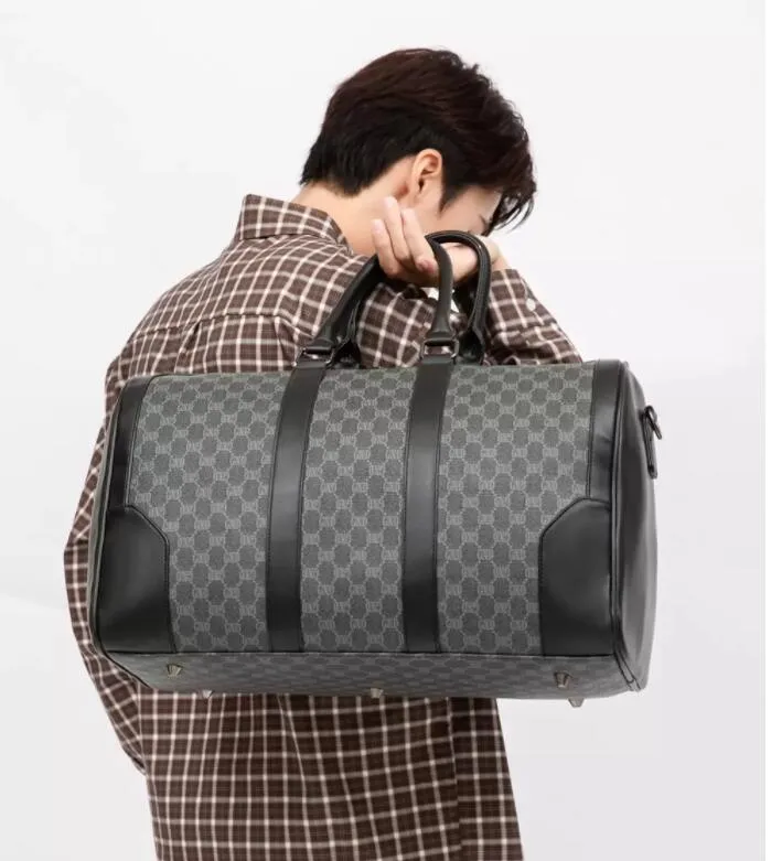 Moda mujer hombre viaje Duffle Duffel Bag 55 lujo equipaje rodante maleta